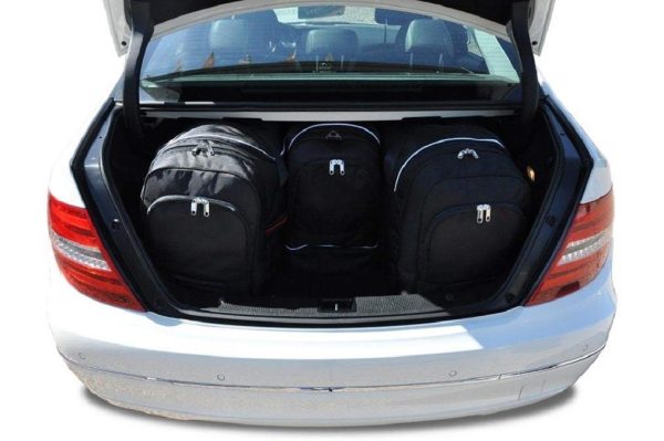 Torby do bagażnika MERCEDES-BENZ C LIMOUSINE 2006-2014 4szt KJUST - obrazek 2