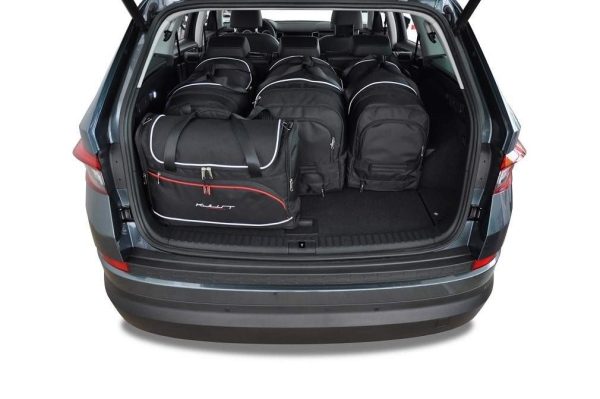 Torby do bagażnika SKODA KODIAQ 2016-2023 5szt KJUST - obrazek 2