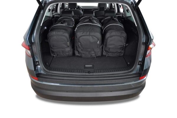 Torby do bagażnika SKODA KODIAQ 2016-2023 5szt KJUST - obrazek 3