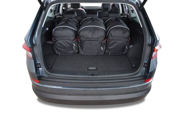 Torby do bagażnika SKODA KODIAQ 2016-2023 5szt KJUST - obrazek 3