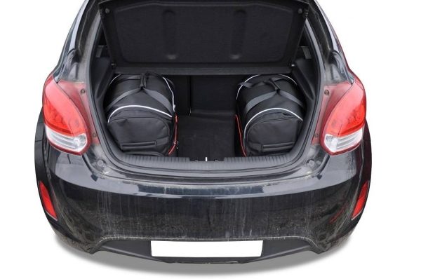 Torby do bagażnika HYUNDAI VELOSTER COUPE 2011-2014 3szt KJUST - obrazek 2