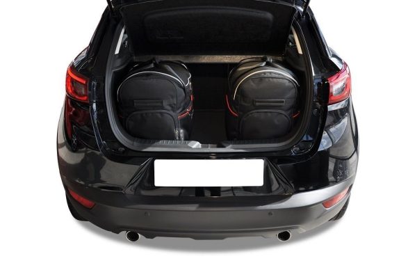 Torby do bagażnika MAZDA CX-3 2015-2022 3szt KJUST - obrazek 2