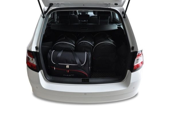 Torby do bagażnika SKODA FABIA KOMBI 2014-2021 5szt KJUST - obrazek 2