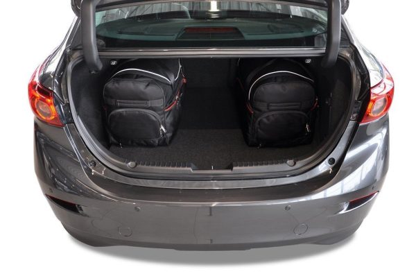 Torby do bagażnika MAZDA 3 LIMOUSINE 2013-2018 5szt KJUST - obrazek 4