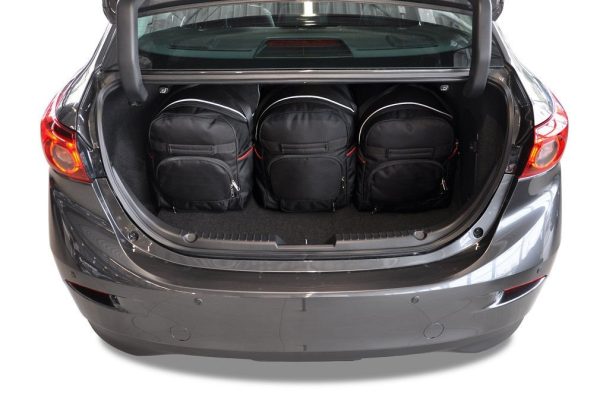 Torby do bagażnika MAZDA 3 LIMOUSINE 2013-2018 5szt KJUST - obrazek 3
