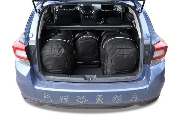 Torby do bagażnika SUBARU IMPREZA 2017-2024 4szt KJUST - obrazek 2