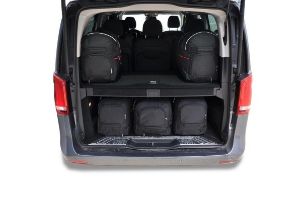 Torby do bagażnika MERCEDES-BENZ V EXTRA LONG 2014+ 7szt KJUST - obrazek 2