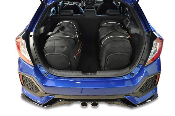 Torby do bagażnika HONDA CIVIC HATCHBACK 2017-2021 4szt KJUST - obrazek 3