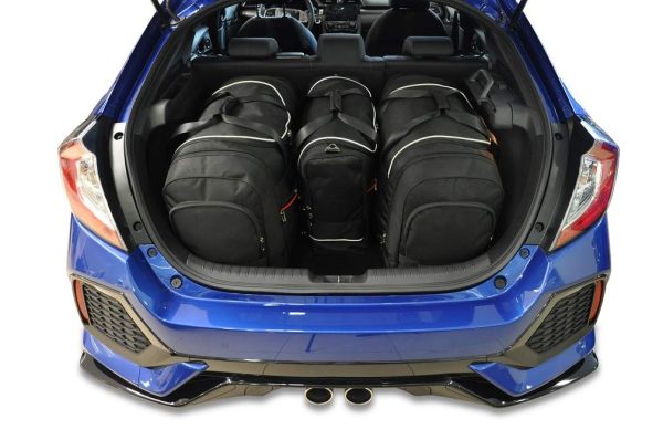 Torby do bagażnika HONDA CIVIC HATCHBACK 2017-2021 4szt KJUST - obrazek 2