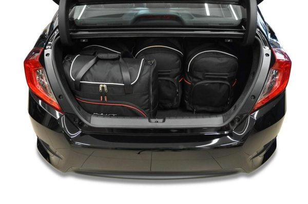 Torby do bagażnika HONDA CIVIC LIMOUSINE 2017-2021 5szt KJUST - obrazek 2