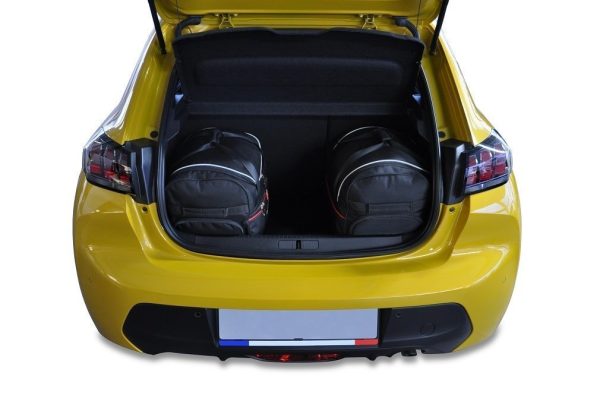 Torby do bagażnika PEUGEOT 208 HATCHBACK 2019+ 3szt KJUST - obrazek 2