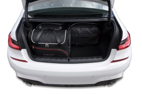 Torby do bagażnika BMW 3 LIMOUSINE PHEV 2019+ 4szt KJUST - obrazek 2