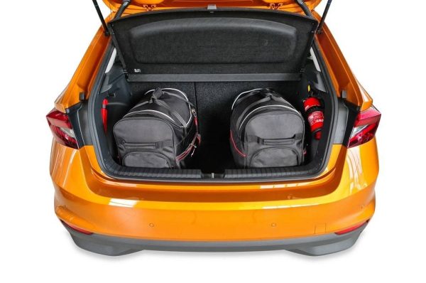 Torby do bagażnika SKODA FABIA HATCHBACK 2021+ 3szt KJUST - obrazek 2