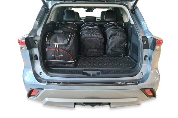TOYOTA HIGHLANDER HEV 2020+ TORBY DO BAGAŻNIKA 6 SZT - obrazek 3