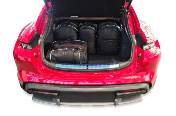 Torby do bagażnika PORSCHE TAYCAN TURISMO EV 2021+ 5szt KJUST - obrazek 2