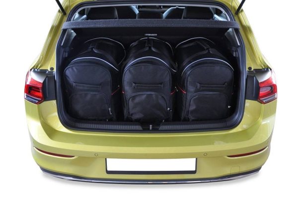 Torby do bagażnika VW GOLF HATCHBACK PHEV 2020+ 3szt KJUST - obrazek 2