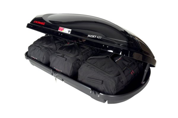 Torby do boksu dachowego KAMEI HUSKY 420 3szt KJUST