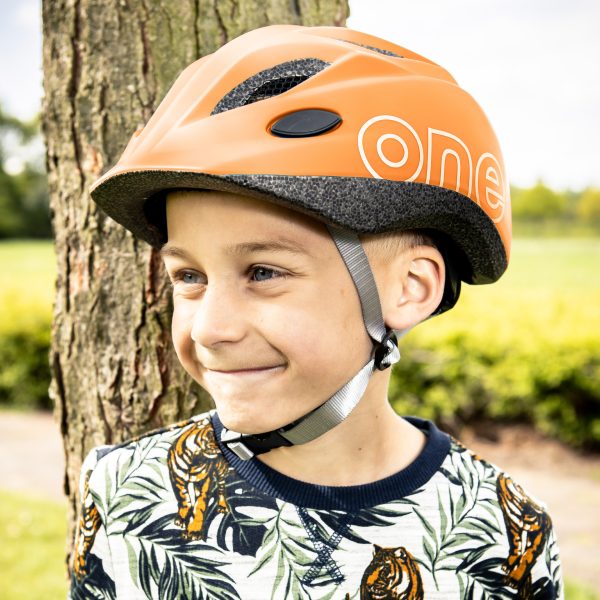Kask rowerowy dziecięcy Bobike One Plus r. XS brązowy - obrazek 4