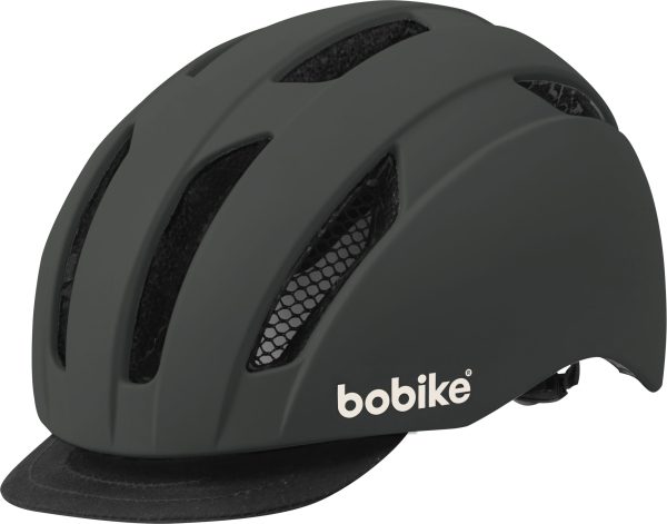Kask rowerowy Bobike City r. M szary