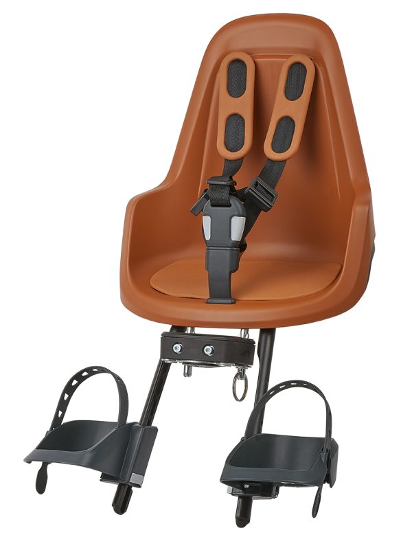 Fotelik rowerowy przedni Bobike Mini One chocolate brown