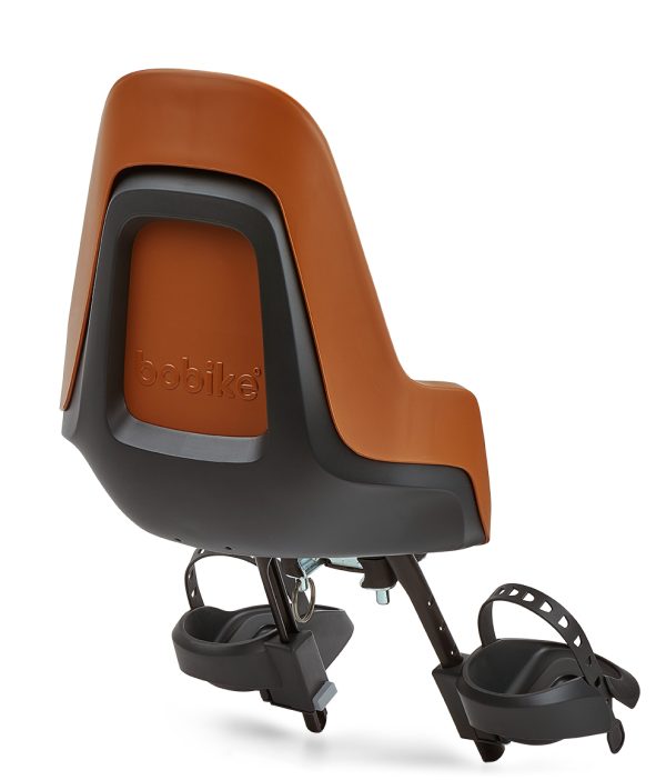 Fotelik rowerowy przedni Bobike Mini One chocolate brown - obrazek 3