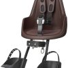 Fotelik rowerowy przedni Bobike Mini One coffee brown - obrazek 2