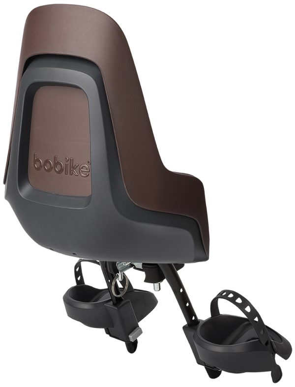 Fotelik rowerowy przedni Bobike Mini One coffee brown - obrazek 3