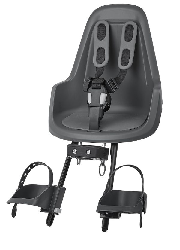 Fotelik rowerowy przedni Bobike Mini One urban grey