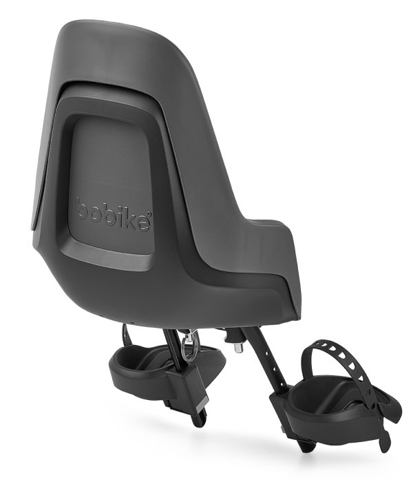 Fotelik rowerowy przedni Bobike Mini One urban grey - obrazek 3