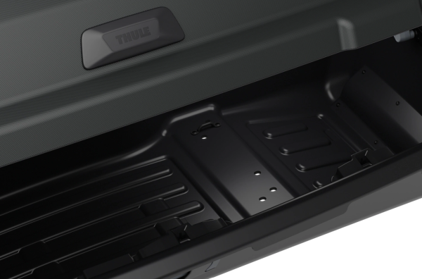 Box bagażowy na hak platformę Thule Santu 260l czarny 909400 - obrazek 4