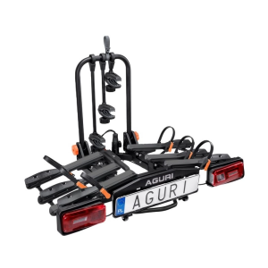 Platforma rowerowa Aguri Krab 3 rowery składana BLACK
