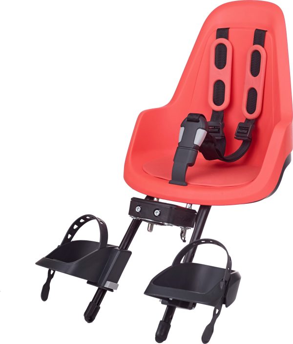 Fotelik rowerowy przedni Bobike Mini One różowy - obrazek 2