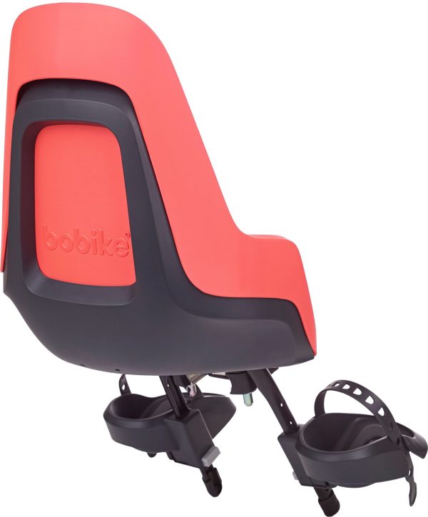 Fotelik rowerowy przedni Bobike Mini One różowy - obrazek 3