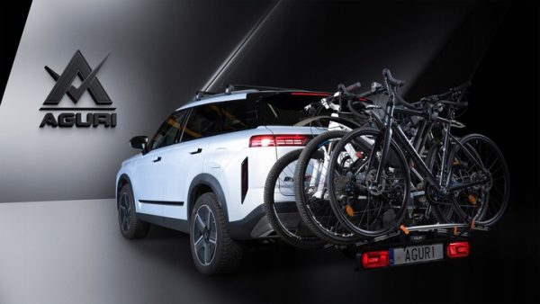 Bagażnik rowerowy na hak Aguri Active Bike PRO 2 rowery czarny 53001 - obrazek 5