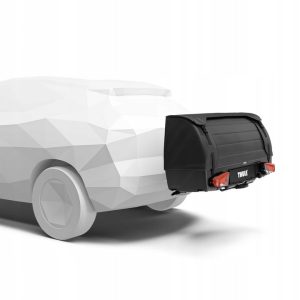 Box bagażowy na hak Thule Onto 2 czarny 300 l jednostronny