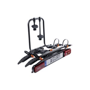 Bagażnik rowerowy na hak Aguri Active Bike PRO 2 rowery czarny 53001